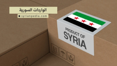 الواردات السورية