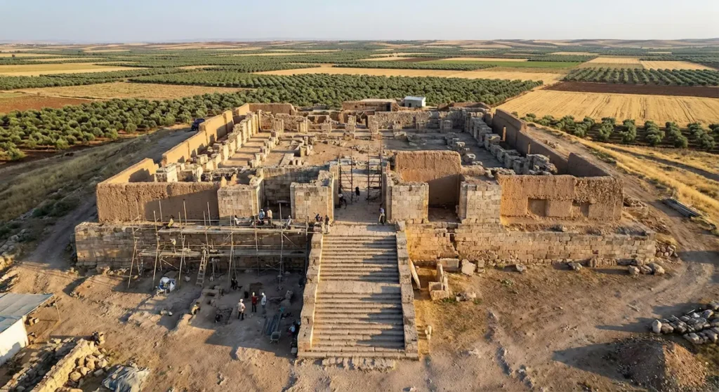 موقع مملكة إيبلا الأثري في تل مرديخ