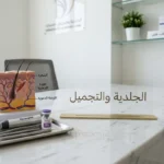 صورة توضيحية لأدوات عيادة الجلدية والتجميل